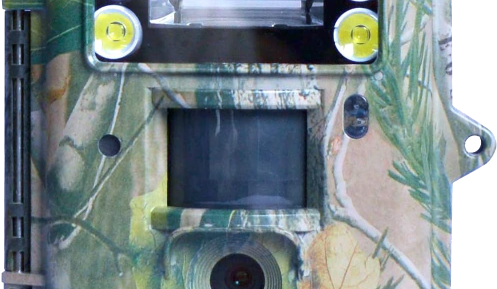Fototrappola a doppia funzione per registrare foto e video notturni a colori o all'infrarosso