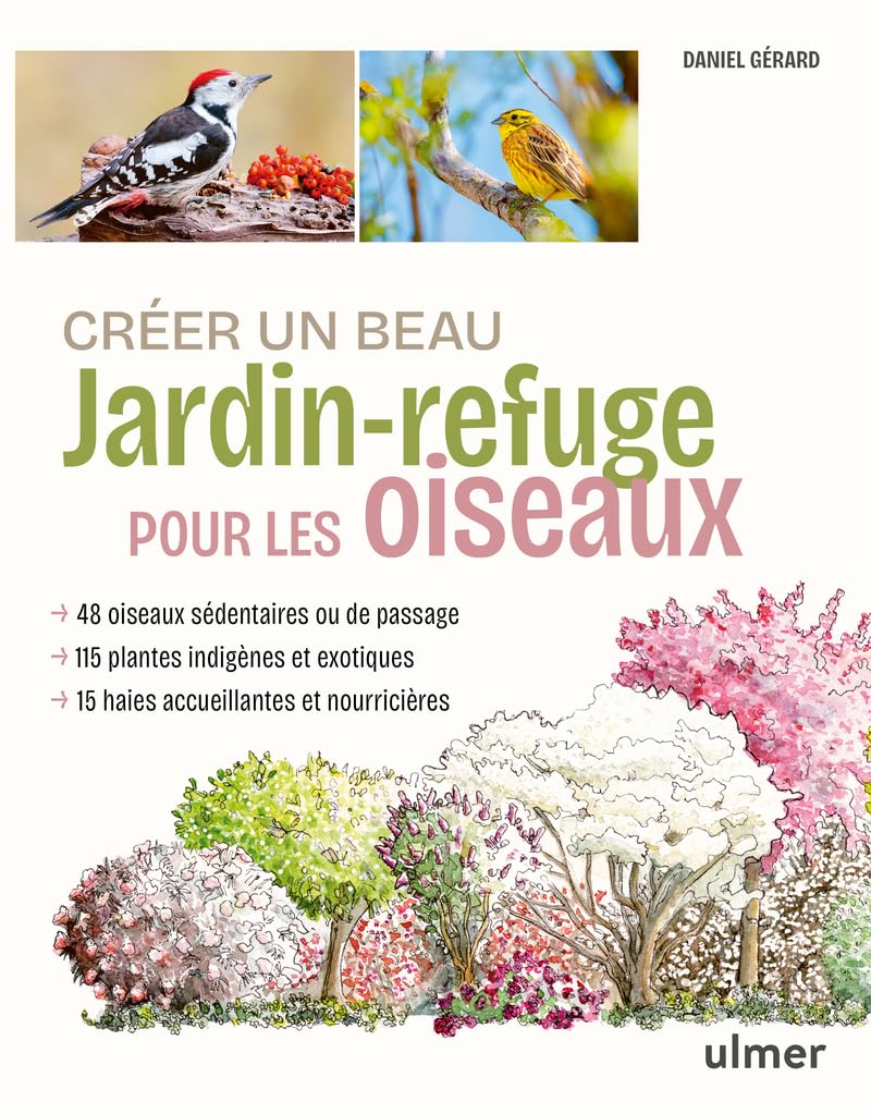 Créer un beau jardin-refuge pour les oiseaux. Libro