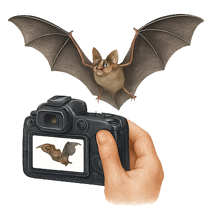 etica leggi fotografia naturalsitica chirotteri pipistrelli icona png
