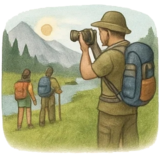 fotografia naturalistica vagante paesaggio icona png
