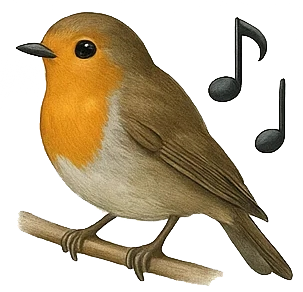 versi animali bioacustica pettirosso icona png
