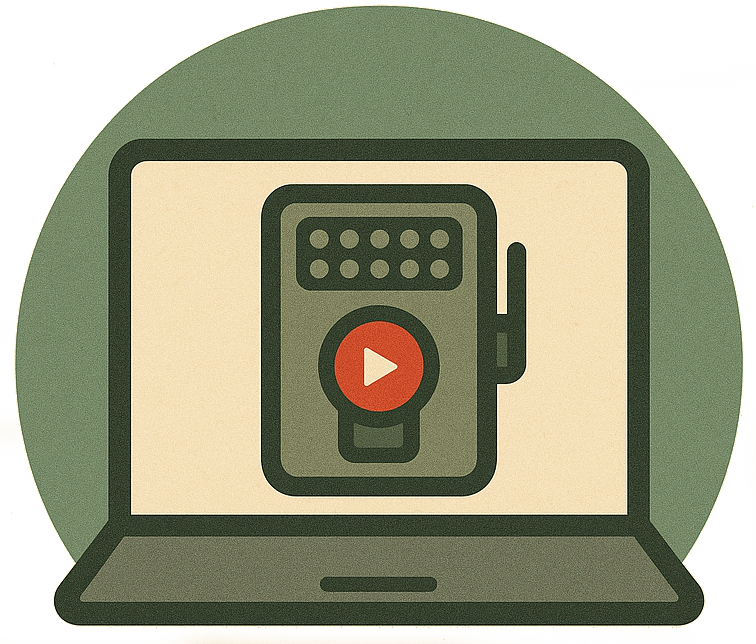 Video corso online di fototrappolaggio icona png