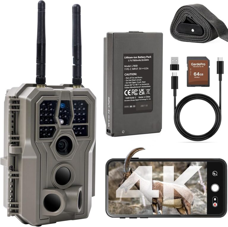 GardePro E8 2.0 Pro confezione
